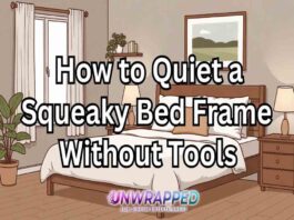 How to Quiet a Squeaky Bed Frame Without Tools