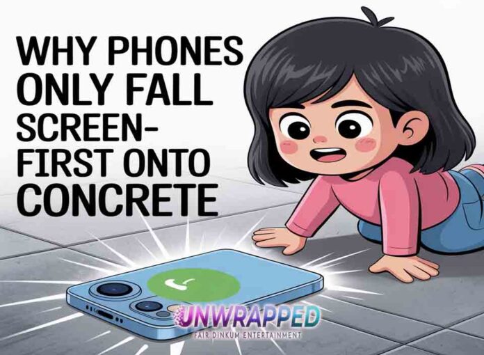 An Investigation into Why Phones Only Fall Screen-First Onto Concrete