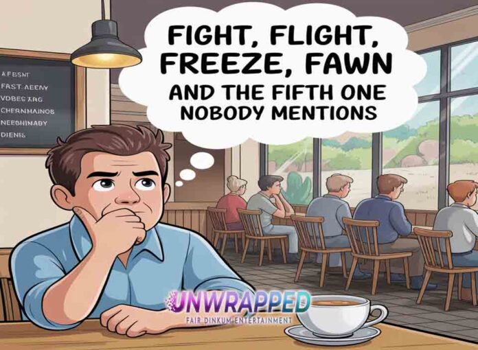 Fight, Flight, Freeze, Fawn — and the Fifth One Nobody Mentions