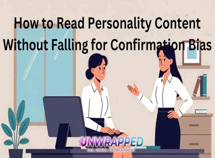How to Read Personality Content Without Falling for Confirmation Bias