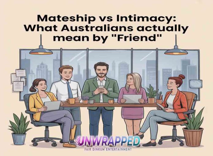 Mateship vs Intimacy: What Australians Actually Mean by “Friend”