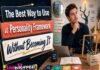 The Best Way to Use a Personality Framework Without Becoming It