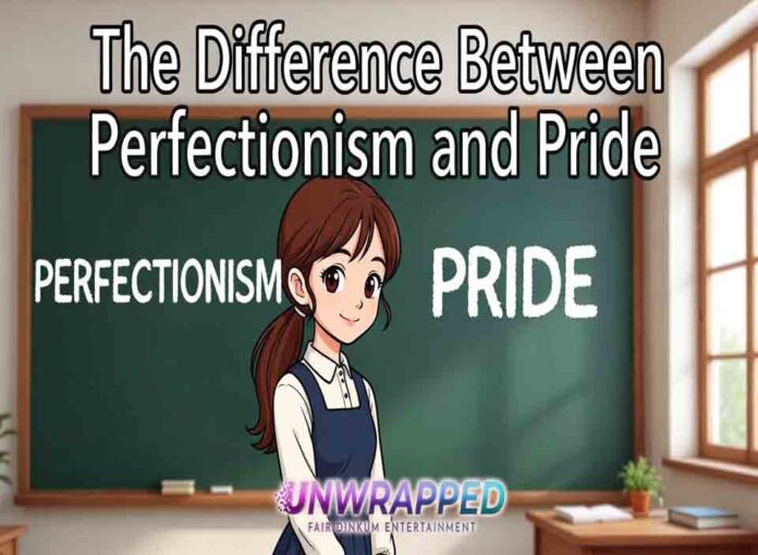 The Difference Between Perfectionism and Pride The Difference Between Perfectionism and Pride