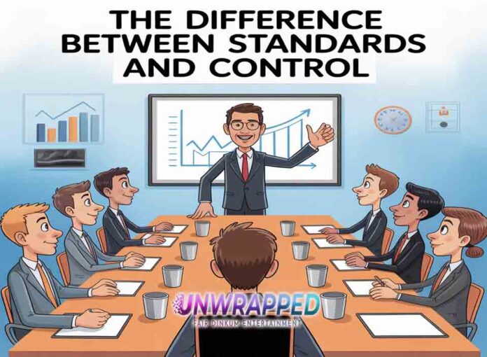 The Difference Between Standards and Control The Difference Between Standards and Control