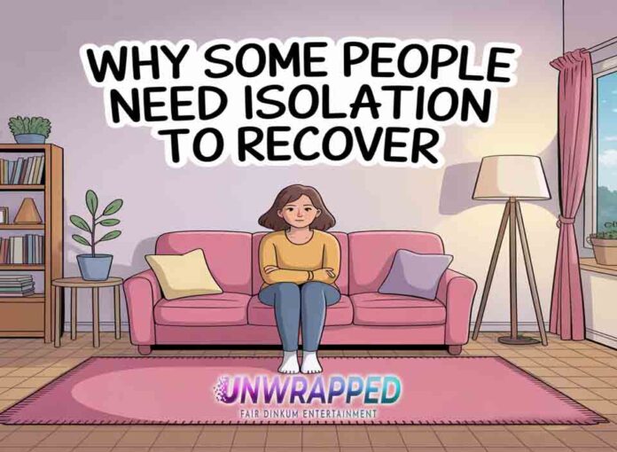 Why Some People Need Isolation to Recover