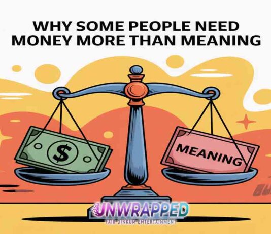 Why Some People Need Money More Than Meaning (and That’s Fine)