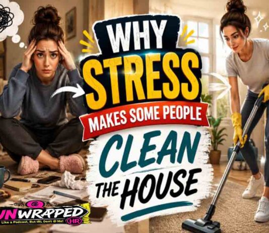 Why Stress Makes Some People Clean the House