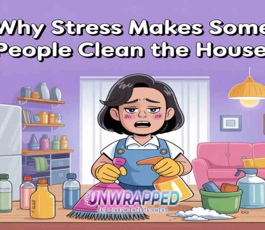 Why Stress Makes Some People Clean the House