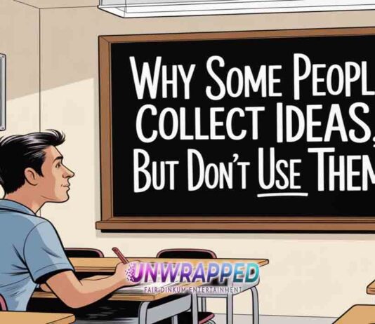 Why Some People Collect Ideas but Don’t Use Them