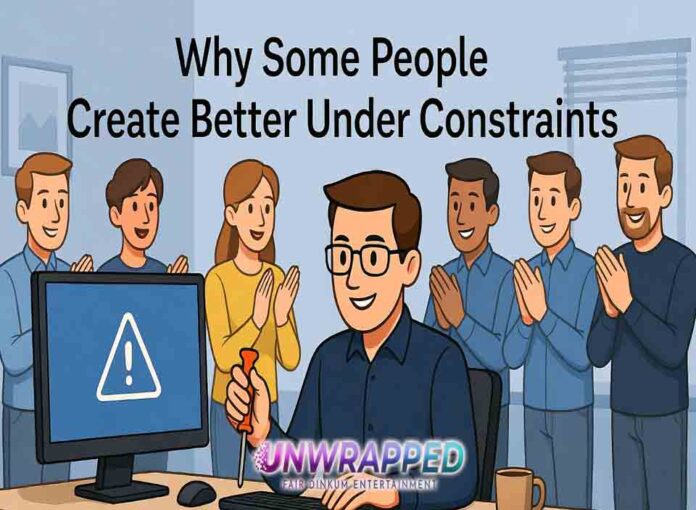 Why Some People Create Better Under Constraints Why Some People Create Better Under Constraints