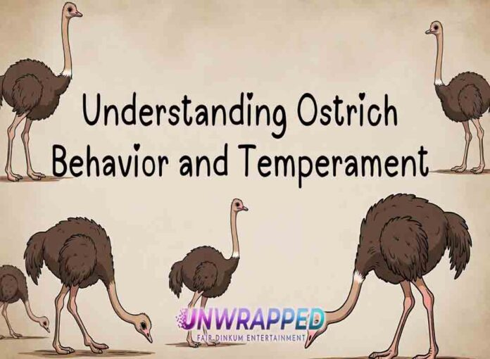 Understanding Ostrich Behavior and Temperament