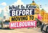 What to Know Before Moving to Melbourne