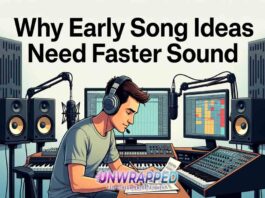 Why Early Song Ideas Need Faster Sound