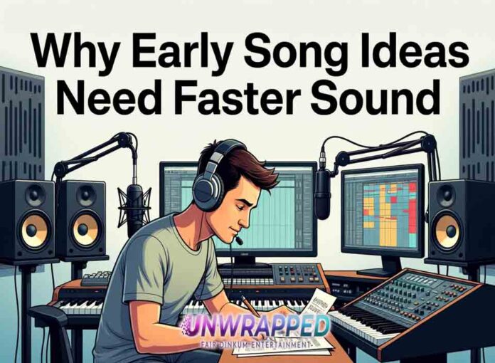 Why Early Song Ideas Need Faster Sound