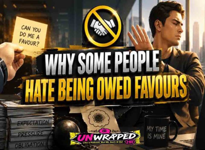 Why Some People Hate Being Owed Favours Why Some People Hate Being Owed Favours
