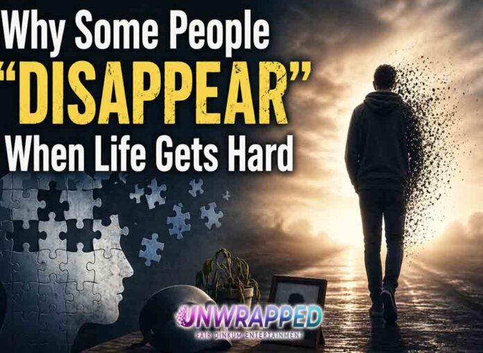 Why Some People “Disappear” When Life Gets Hard