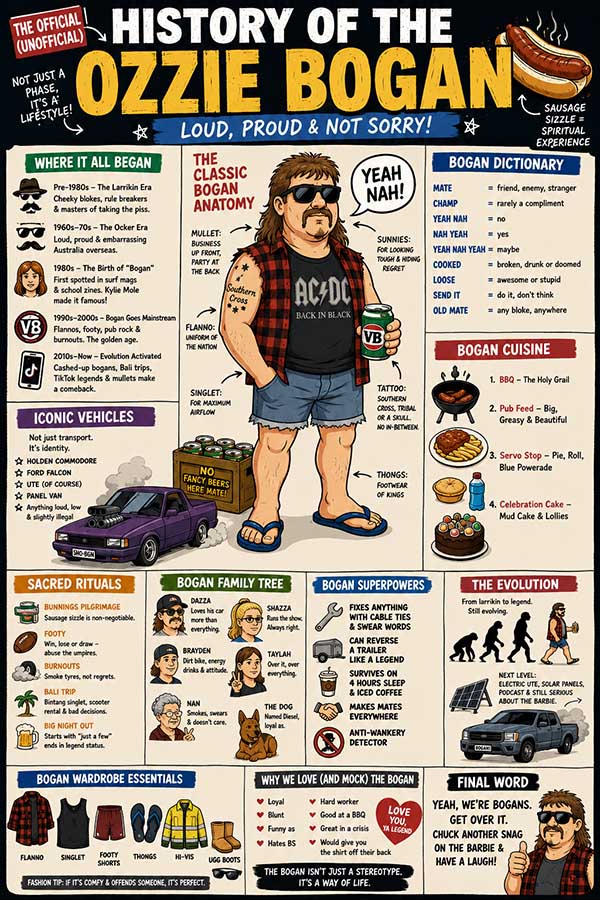 The Official History of the Ozzie Bogan