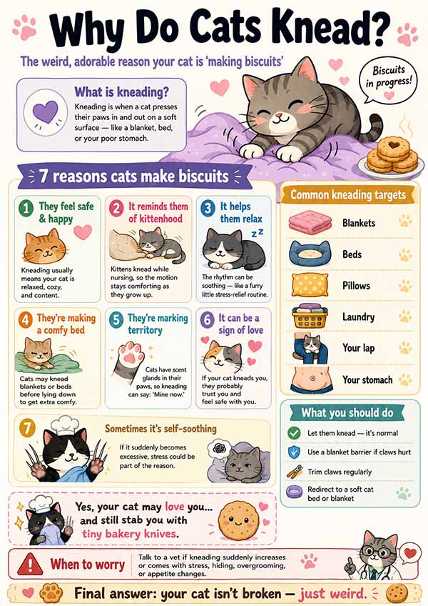 Why cats make cakes and Knead