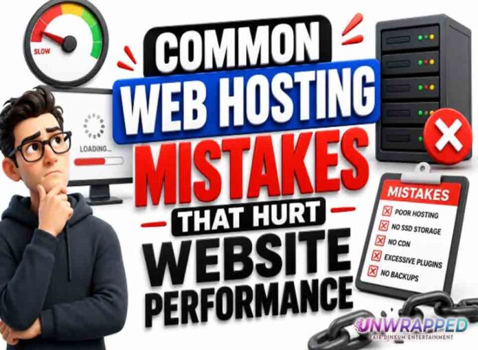 Common Web Hosting Mistakes That Hurt Website Performance