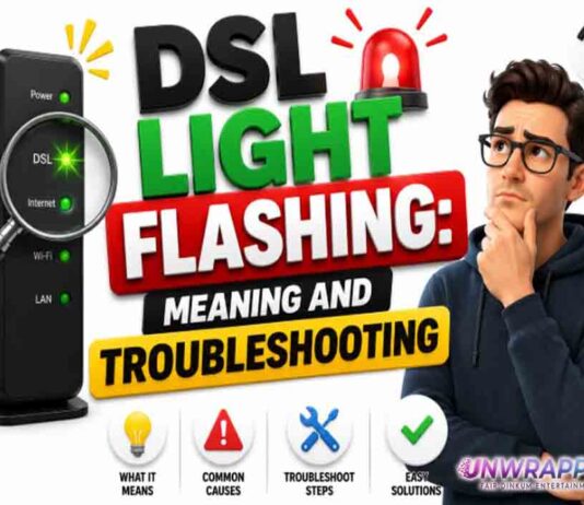 DSL Light Flashing: Meaning and Troubleshooting