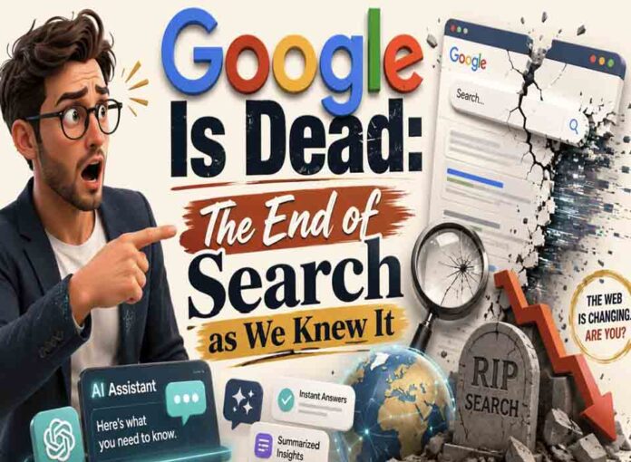 Google Is Dead The End of Search as We Knew It Google Is Dead: The End of Search as We Knew It