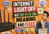 Internet Light Off But Wi-Fi Is On: Meaning and Fixes Internet Light Off But Wi-Fi Is On