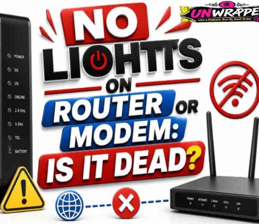 No Lights on Router or Modem: Is It Dead?