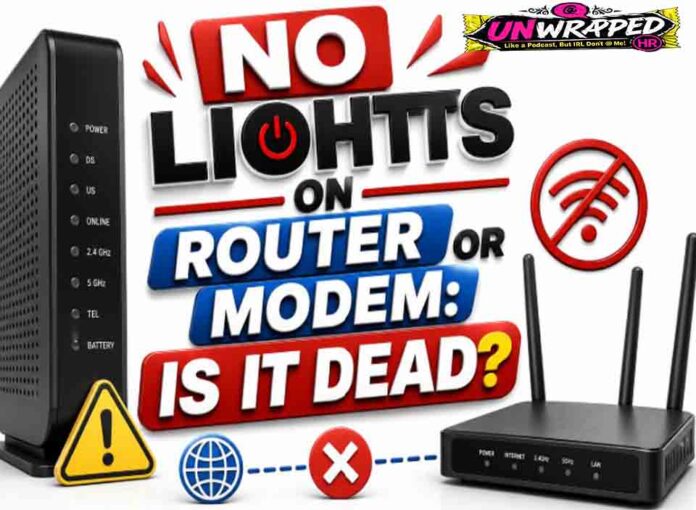No Lights on Router or Modem Is It Dead No Lights on Router or Modem: Is It Dead?