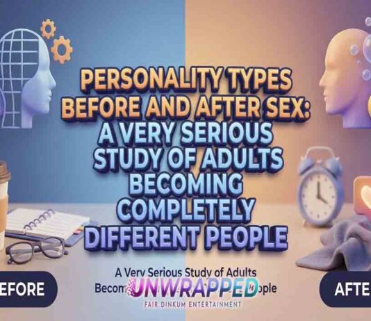 Personality Types Before and After Sex