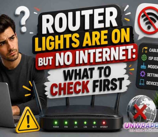 Router Lights Are On But No Internet: What to Check First