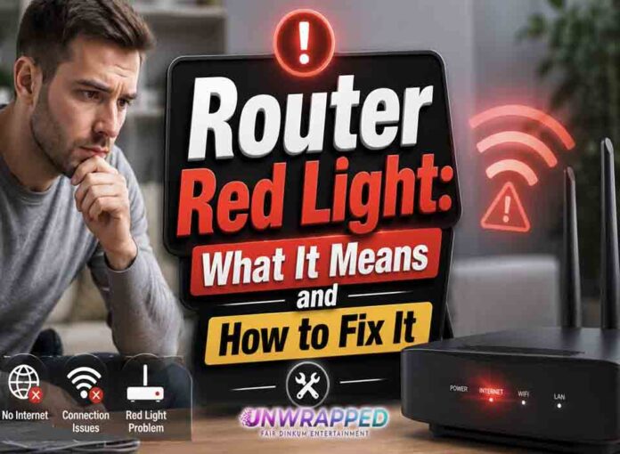 Router Red Light What It Means and How to Fix It Router Red Light: What It Means and How to Fix It