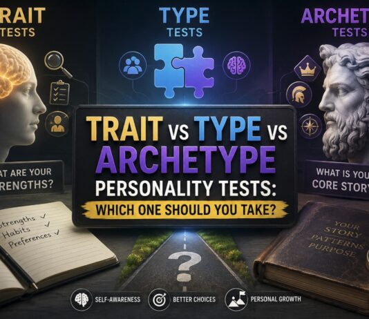 Trait vs Type vs Archetype Personality Tests: Which One Should You Take?