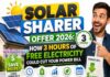 Solar Sharer Offer 2026