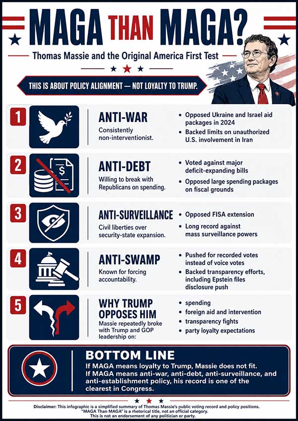 Massie’s non-interventionist record