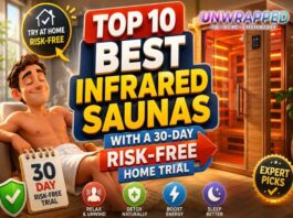 Top 10 Best Infrared Saunas with a 30-Day Risk-Free Home Trial