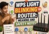 WPS Light Blinking on Router: Meaning and Safety Notes WPS Light Blinking on Router