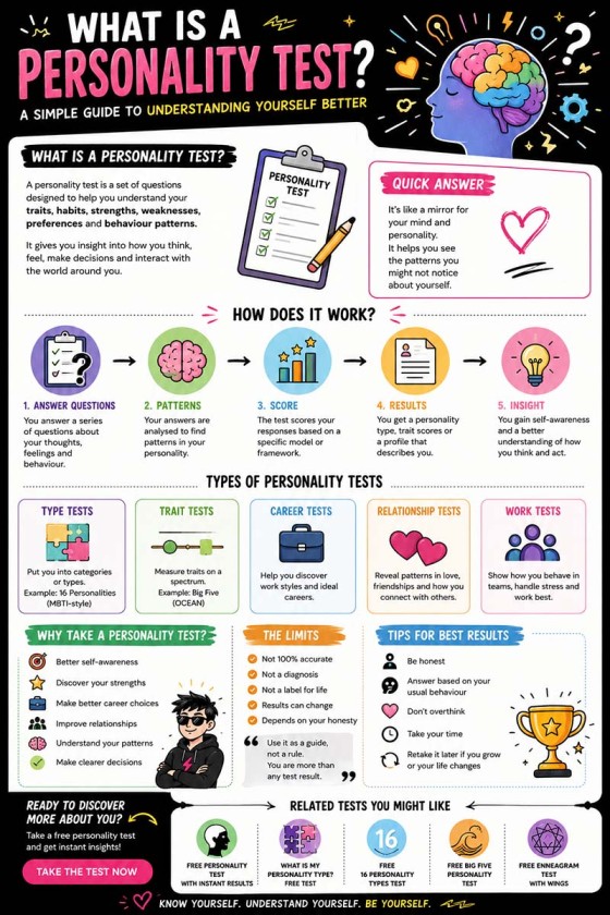 Personality test explained