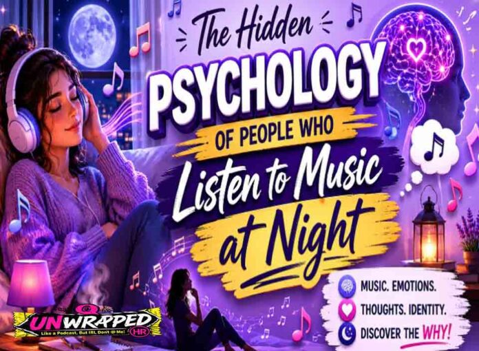 Why Some People Only Truly Feel Themselves When Listening to Music at Night