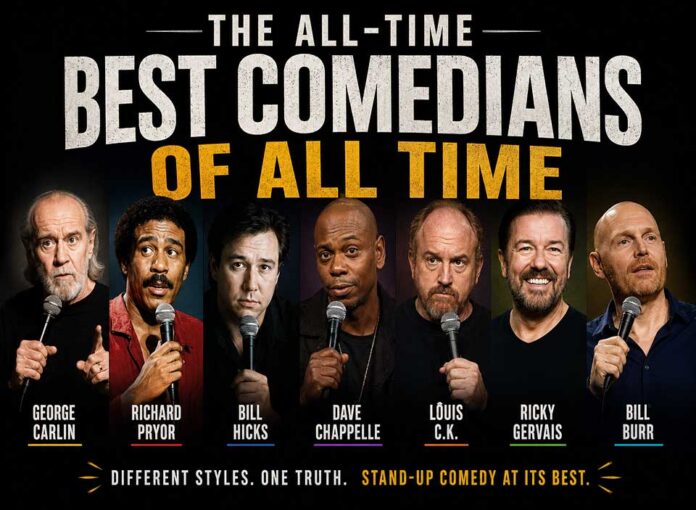 The 30 Best Stand-Up Comedians of All Time