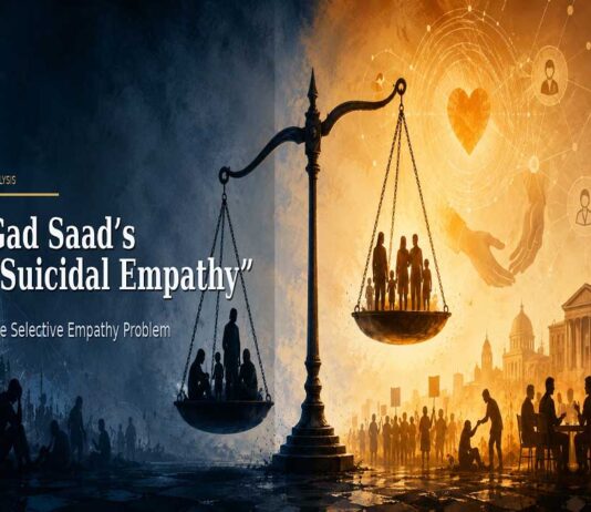 Gad Saad’s “Suicidal Empathy”: The Selective Empathy Problem