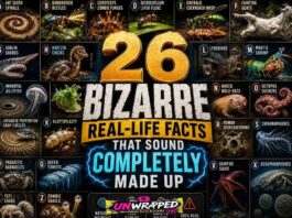 26 Bizarre Real-Life Facts That Sound Completely Made Up