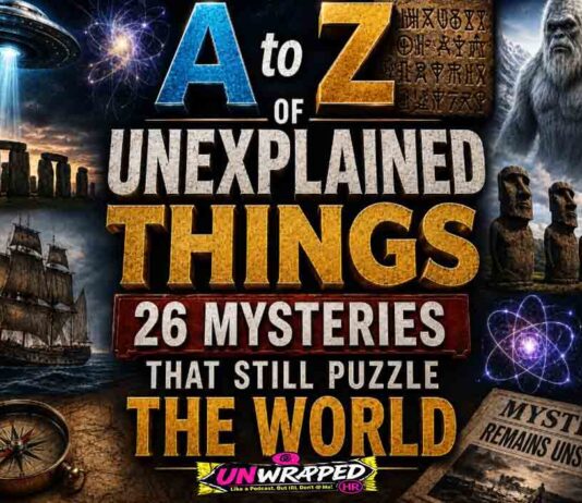 A to Z of Unexplained Things: 26 Mysteries That Still Puzzle the World 'A to Z of Unexplained Things: 26 Mysteries That Still Puzzle the World
