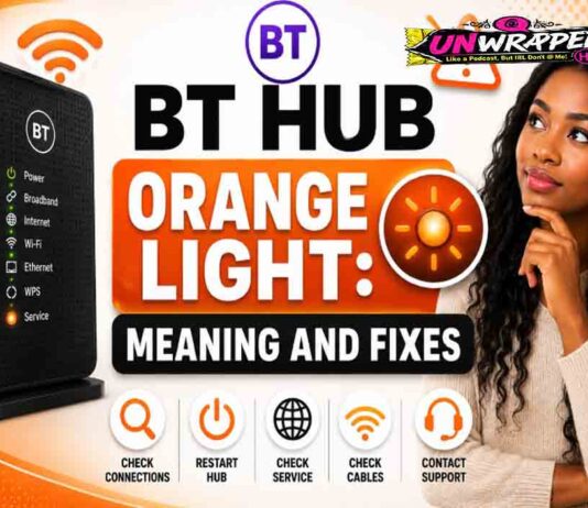 BT Hub Orange Light: Meaning and Fixes