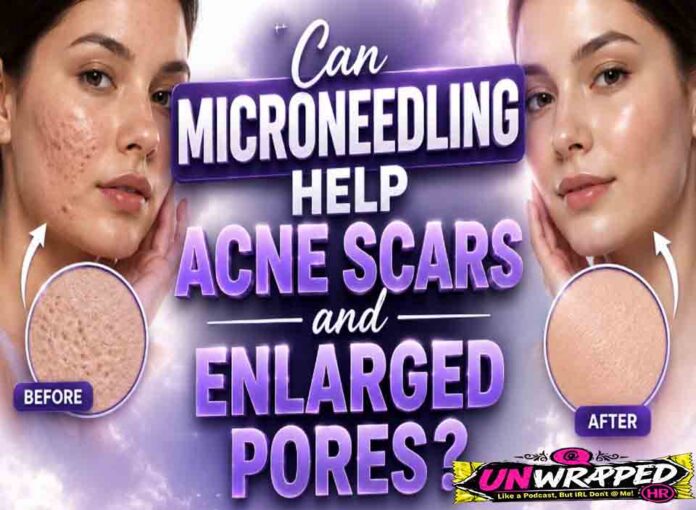 Can Microneedling Help Acne Scars and Enlarged Pores?