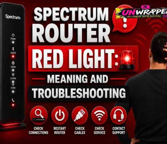 Spectrum Router Red Light