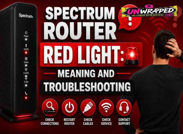 Spectrum Router Red Light