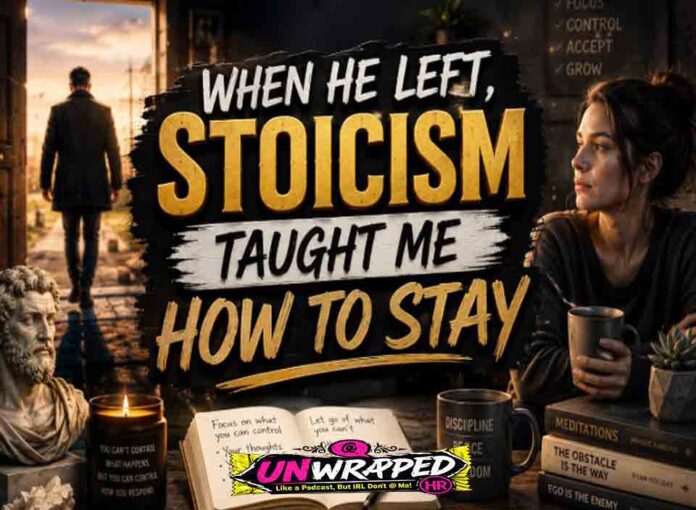 When He Left, Stoicism Taught Me How to Stay