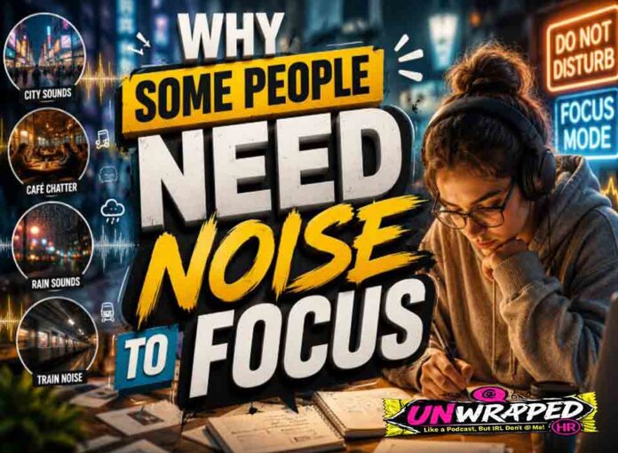 Why Some People Need Noise to Focus Why Some People Need Noise to Focus