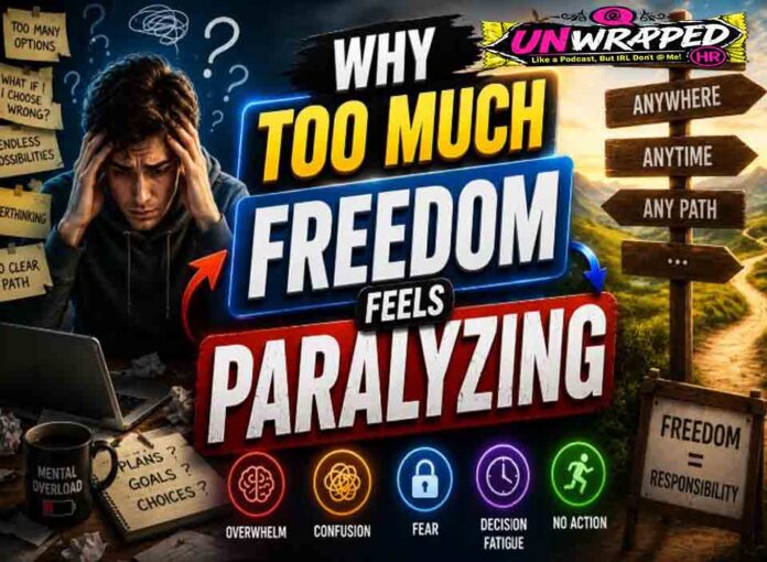 Why Too Much Freedom Feels Paralyzing