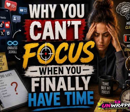 Why You Can’t Focus When You Finally Have Time